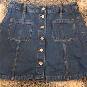 Jean skirt size 10